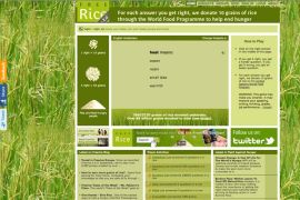 FreeRice has two goals:  Provide education to everyone for free.  Help end world hunger by providing rice to hungry people for free.